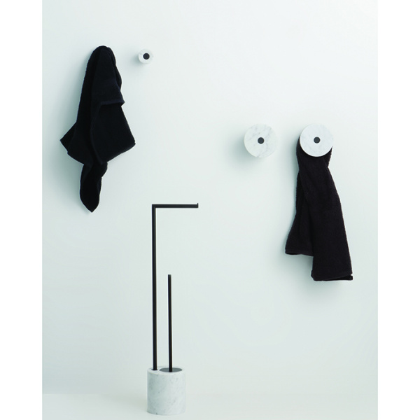 Крючек Bertocci Carrarino 124 4715 0000, подвесной, цвет: Carrara/хром