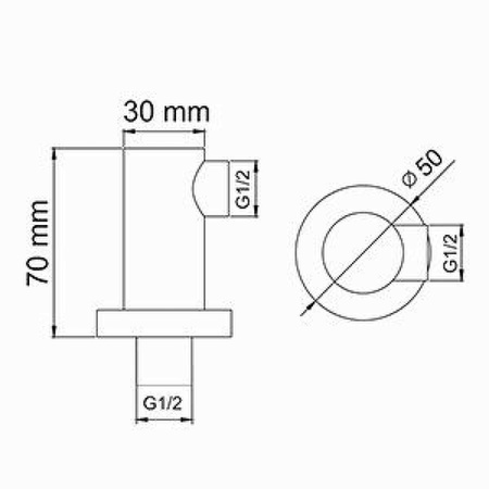 душевая система wasserkraft donau a14229 цвет хром