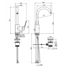 смеситель для раковины fima carlo frattini serie 4 f3781wcr