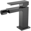 Смеситель Boheme Qubic 476-SGM для биде, без донного клапана, графит глянец