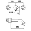 смеситель для раковины laufen kartell 3.1233.6.004.120.1