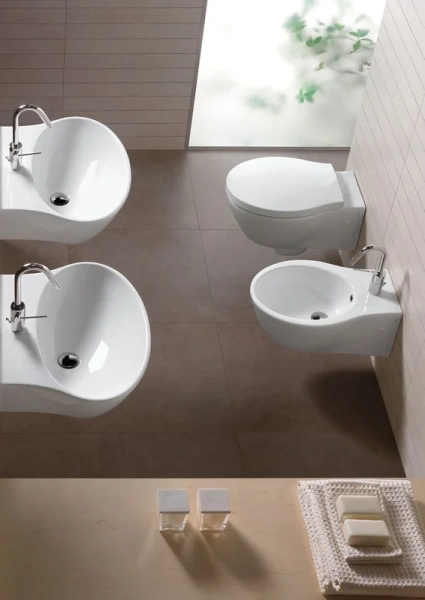 раковина hatria nido y0tt01 56 см, белая