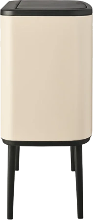 мусорное ведро brabantia bo touch bin 201189 36 л, бежевое