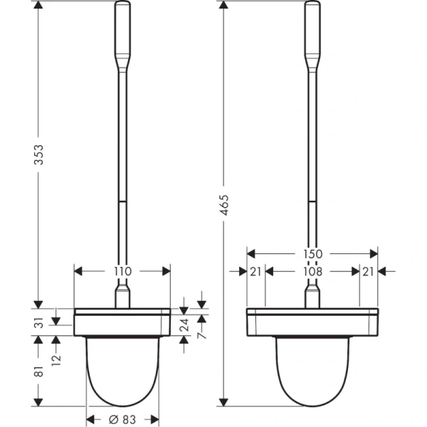 Ёршик Axor Universal 42835300