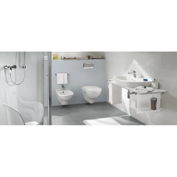 унитаз villeroy & boch o'novo 5660h101 подвесной, с сидение микролифт, цвет альпийский белый