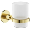Стакан для зубных щеток Sancos Base SC9030BG настенный, золотой матовый
