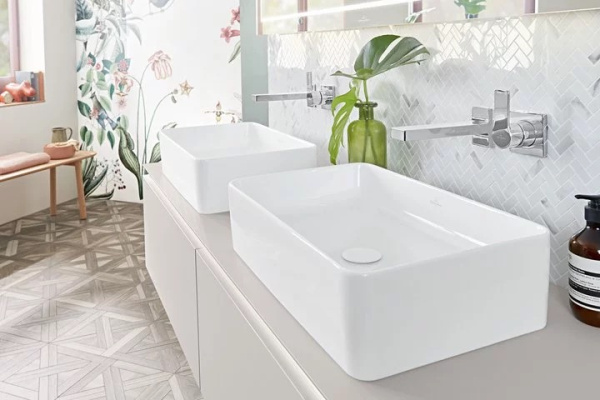 донный клапан для раковины villeroy & boch 68350001 альпийский белый