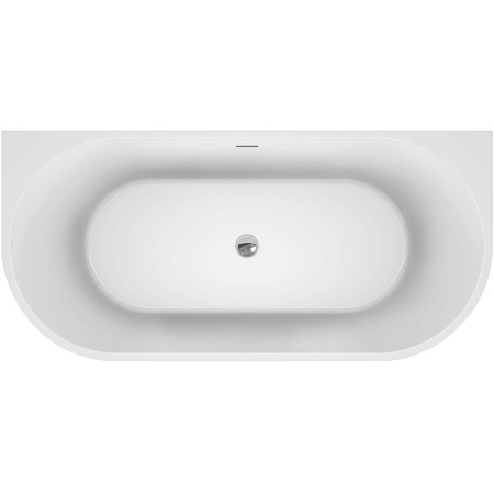 ванна акриловая пристенная 1500х750 belbagno bb710-1500-750