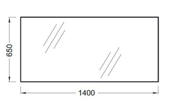 зеркало jacob delafon odeon up 140 eb1190-nf подвесное