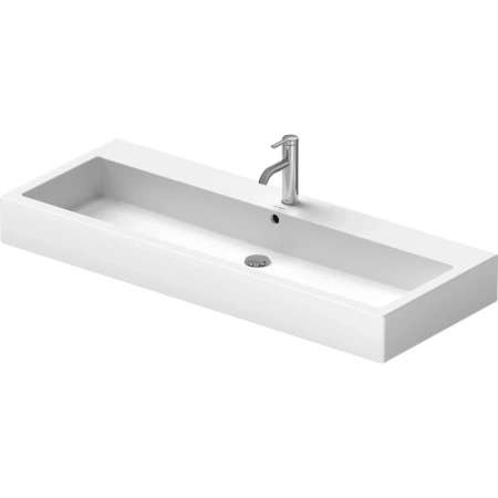 Раковина накладная/подвесная Duravit Vero 120 см, 0454120000