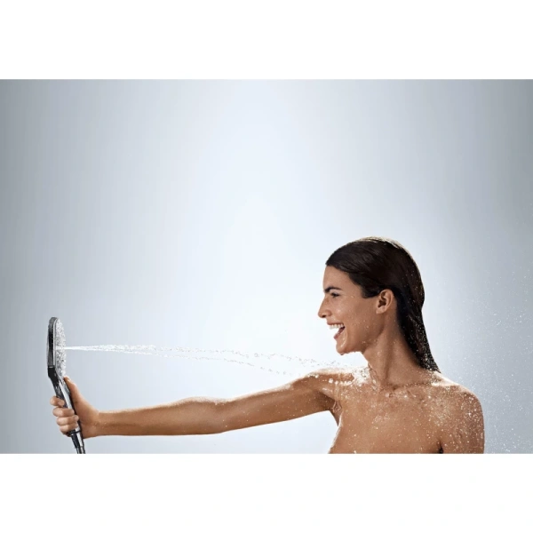 душевая система hansgrohe raindance select e 300 2jet showerpipe 27126000