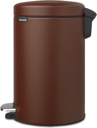 мусорное ведро brabantia newicon 208560 12 л, коричневое