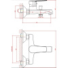 смеситель для ванны orange loop m26-100br бронза