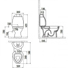 бачок для унитаза creavit cocuk ck400-00cb00e-0000 белый