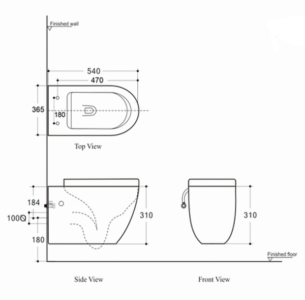 унитаз подвесной aquanet rimless cetus-gw с сиденьем микролифт, цвет серый матовый