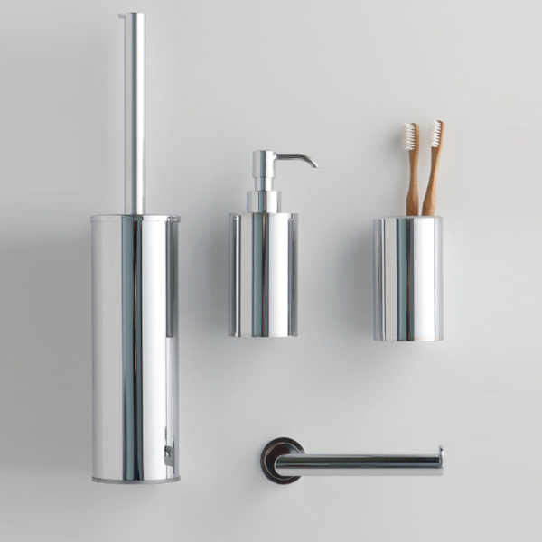 Держатель туалетной бумаги Bertocci Cento 118 0103 0000, подвесной, цвет: хром