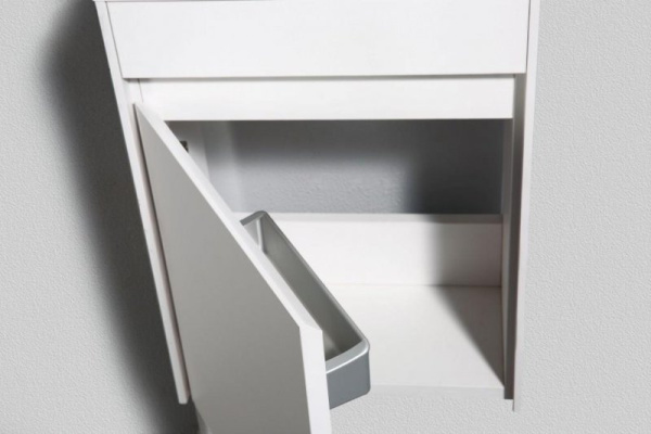 тумба под раковину belbagno pietra mini 40 pietra mini-400-1a-so-bl-l подвесная bianco lucido