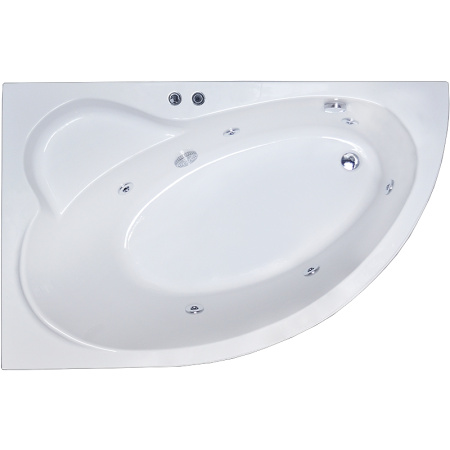 Акриловая ванна Royal Bath Alpine Standart 160x100 RB819101ST-L с гидромассажем