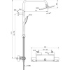 душевая система ideal standard ceratherm t50 a7230aa хром