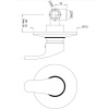 смеситель для душа jaquar eko eko-chr-33227