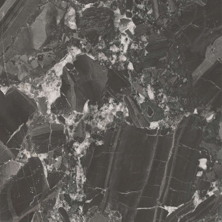 Керамогранит Kerama Marazzi Риальто чёрный матовый обрезной SG850790R 80х80 см