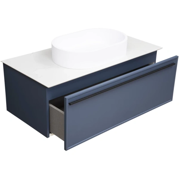 тумба синий матовый 97,6 см la fenice elba fnc-01-elb-bg-100