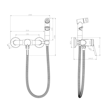 гигиенический комплект lemark minima lm3818c