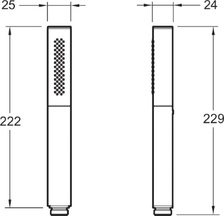 душевая стойка jacob delafon strayt e98321-cp