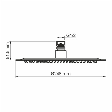 душевая система wasserkraft 7100 а71183, цвет золото глянцевое