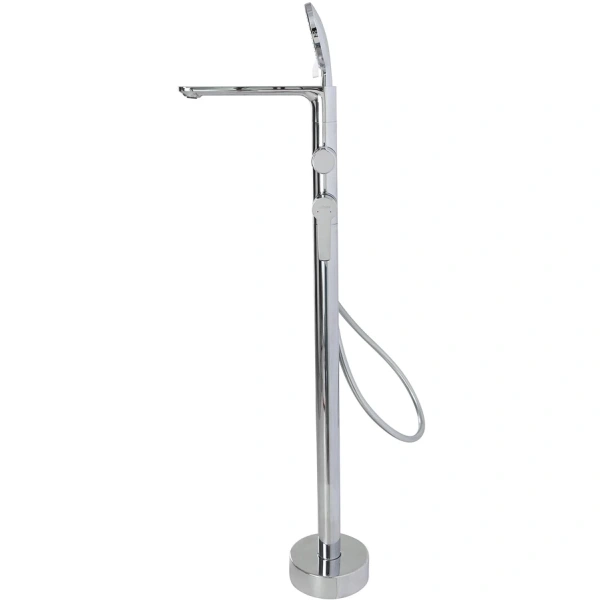 смеситель напольный для ванны cezares lux lux-vdp-01 хром