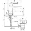 смеситель для раковины ideal standard cerafine d bc684aa