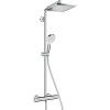 душевая система hansgrohe crometta е 240 1jet showerpipe 27271000 с термостатом.