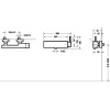 смеситель для душа bravat arc f96061c-01-eng хром