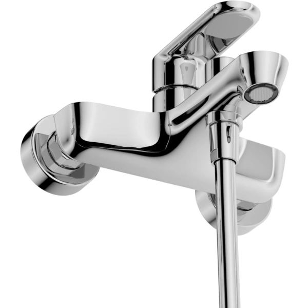 смеситель для ванны cezares stylus stylus-vd-01 с душевым гарнитуром, хром