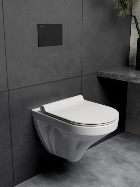 кнопка смыва для инсталляции knotlor bis101bl, черный