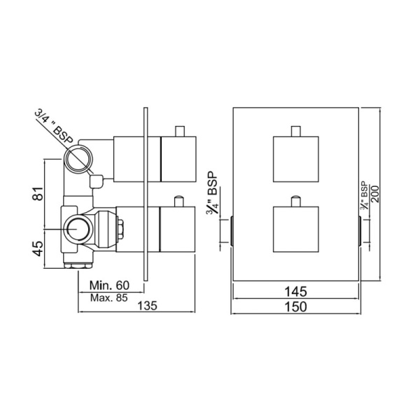 термостат для ванны jaquar kubix kub-chr-35671hf