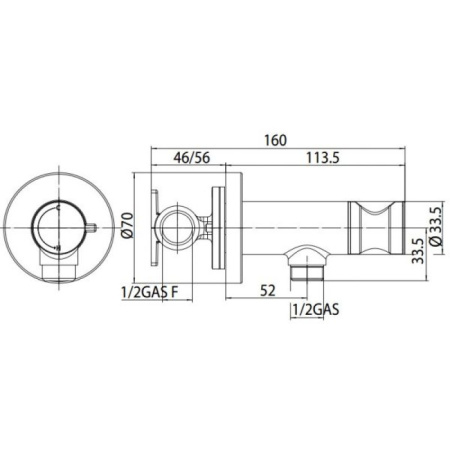 гигиенический душ со смесителем bossini nikita mixer set e37008b.021 цвет золото