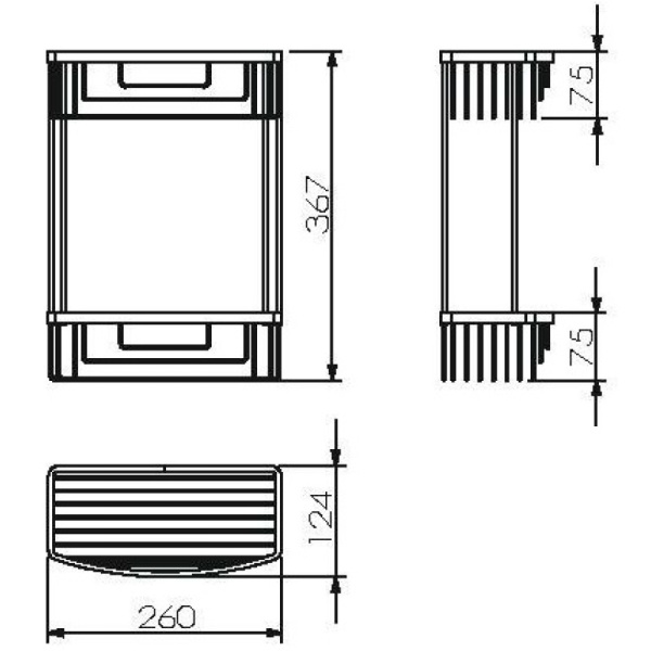 Полка 26 см Langberger 70162