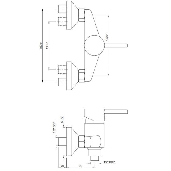 смеситель для душа jaquar florentine flr-chr-5149