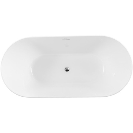 акриловая ванна belbagno bb413-1700-800 отдельностоящая, 170x80 см, цвет белый