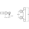 термостат для душа jacob delafon avid e97384-bn