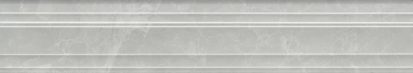 Kerama Marazzi BLF023R Бордюр Багет Монте Тиберио серый глянцевый обрезной 40x7,3x2,7