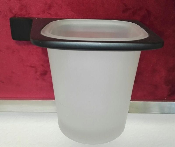 Стакан для зубных щеток Art&Max Gina AM-G-2731-Nr цвет черный