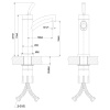 смеситель для раковины lemark element lm5106s цвет хром