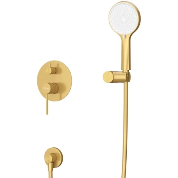 душевая система cezares relax relax-dset-boro брашированное золото