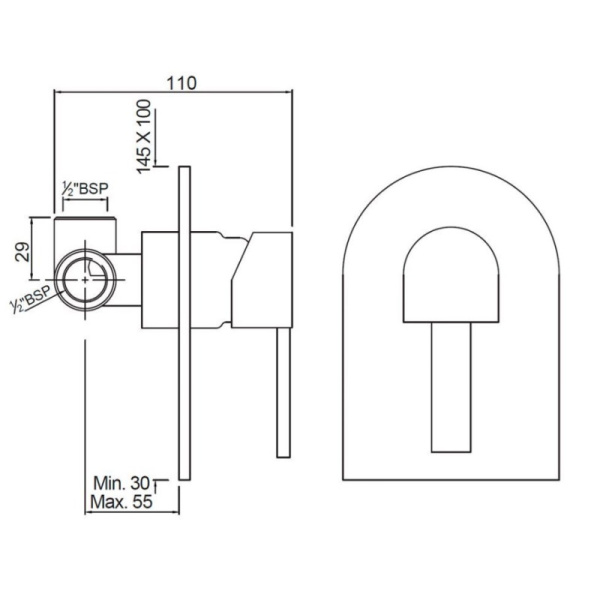 смеситель для душа jaquar d'arc drc-chr-37227