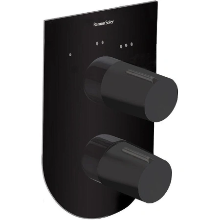 смеситель для душа ramonsoler tzar 341503snm черный матовый