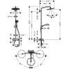 душевая система hansgrohe croma select s 26791000