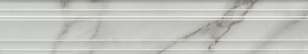 Kerama Marazzi BLF025R Бордюр Багет Монте Тиберио бежевый светлый глянцевый обрезной 40x7,3x2,7