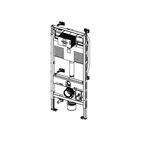 инсталляция для унитаза-биде tece 9300344 toto neorest